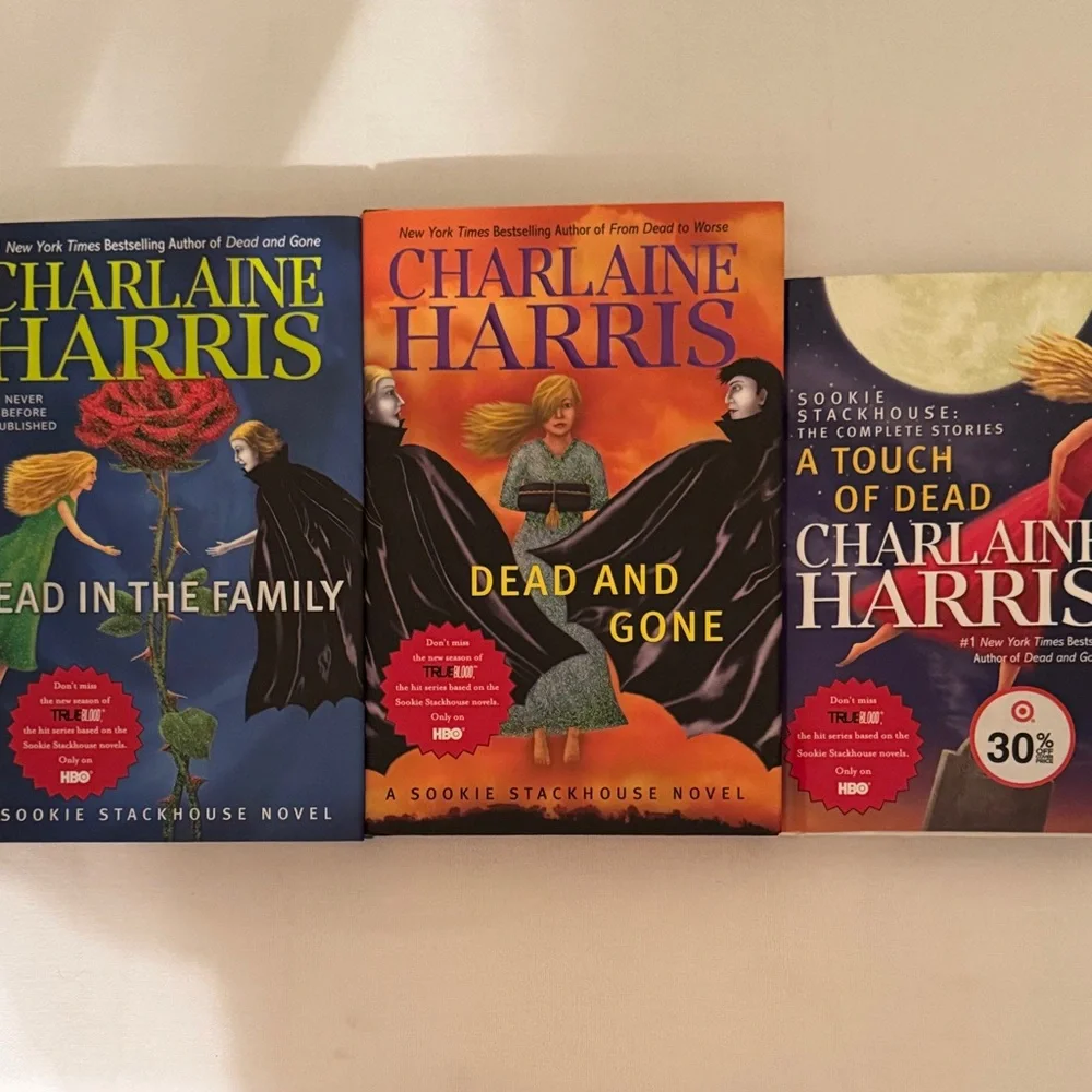 Charlaine Harris Hardcover Book Set (3 Books)